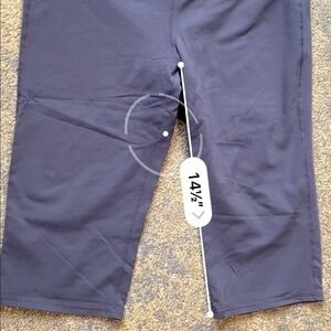 ATHLETA Grey Capri Leggings Women's Size1x.